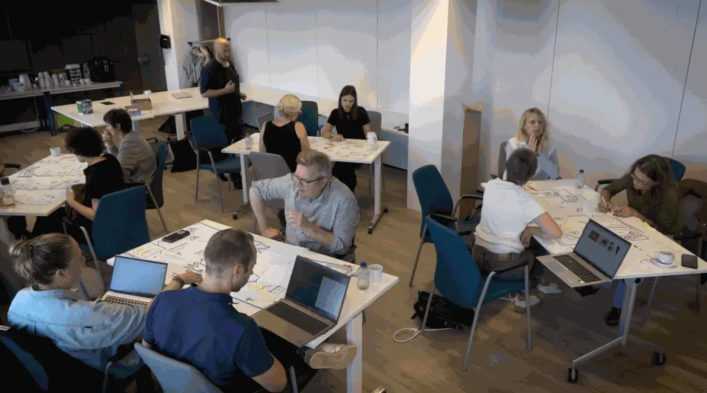 Co-creatiesessie 2: Samen met inhoudelijke experts de inhoud van het platform fine-tunen op basis van op voorhand gegeneerde drafts