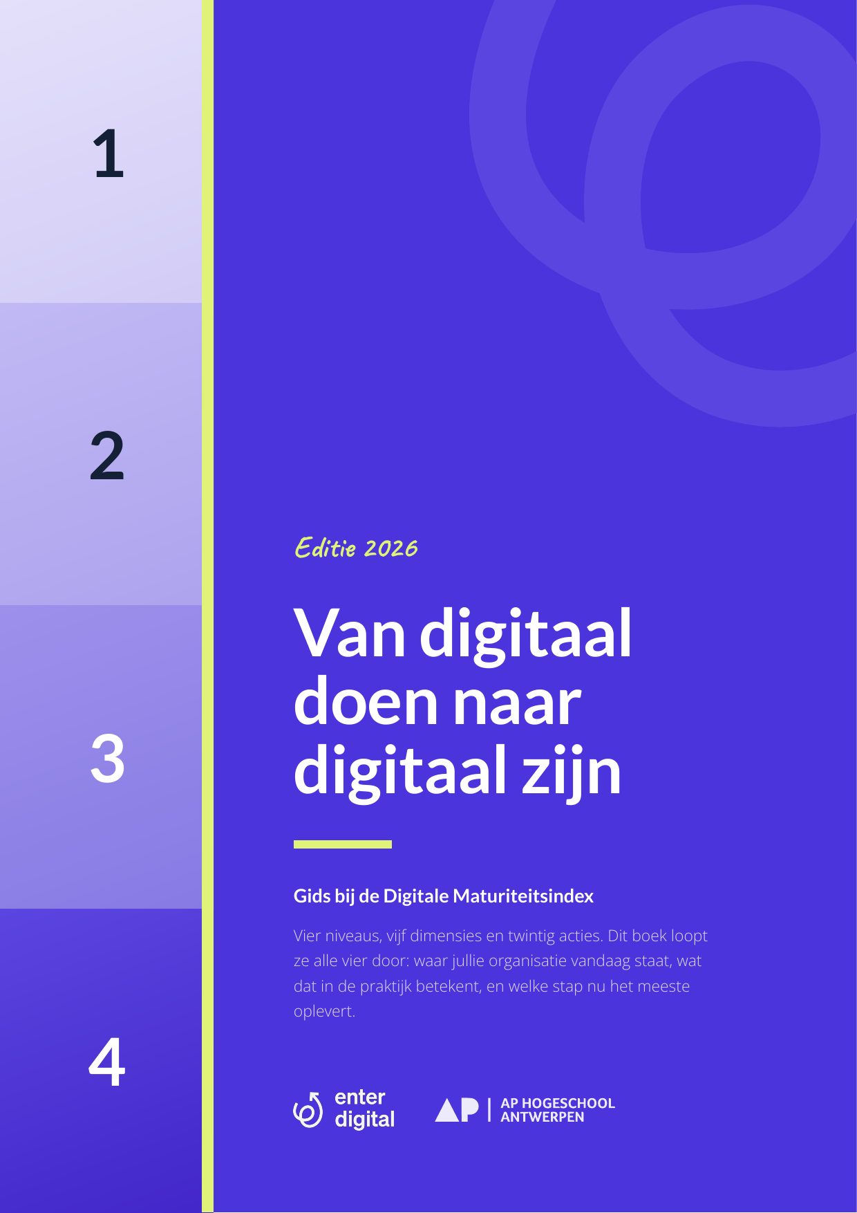 Cover van het e-book Van digitaal doen naar digitaal zijn